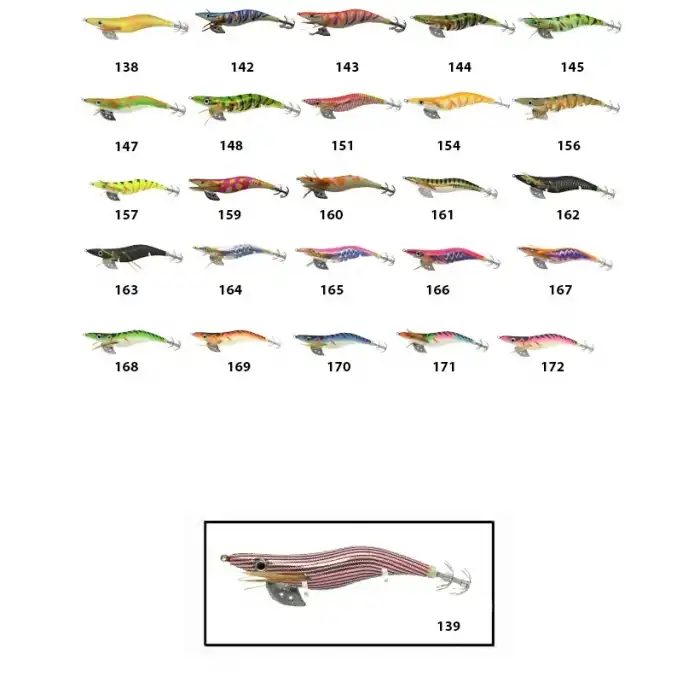 Captain 3014 Kalamar Zokası 12cm Crazy Squid Size 3.5 139