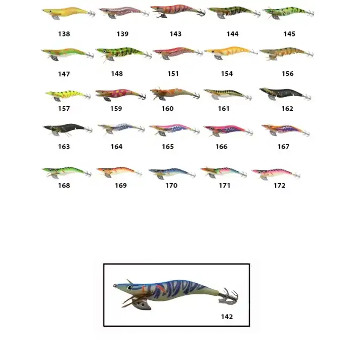 CAPTAİN 3014 KALAMAR ZOKASI 12CM CRAZY SqUİD SİZE 3.5  142