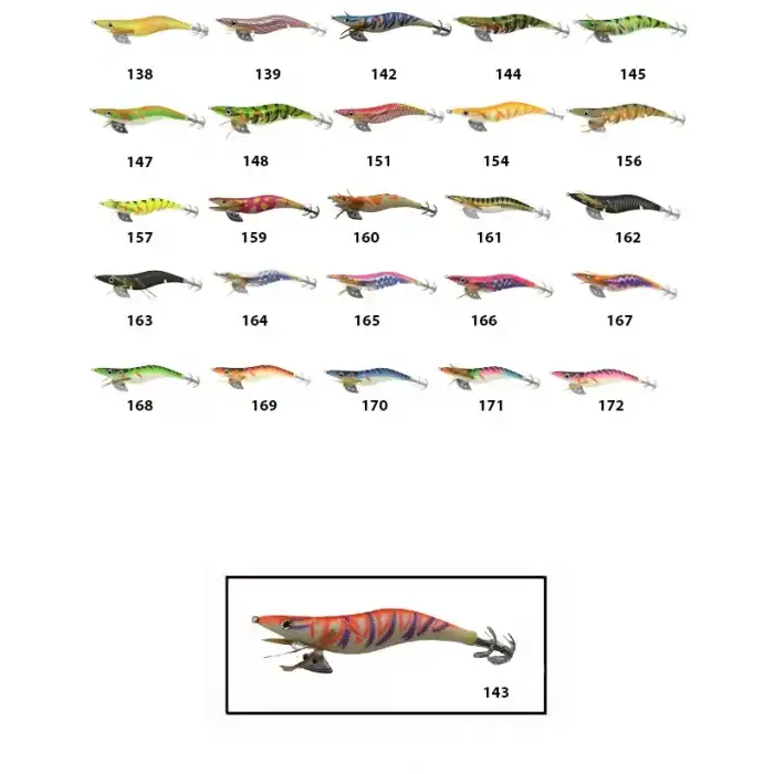 Captain 3014 Kalamar Zokası 12cm Crazy Squid Size 3.5 143