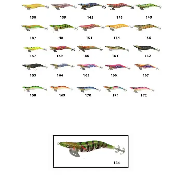 Captain 3014 Kalamar Zokası 12cm Crazy Squid Size 3.5  144