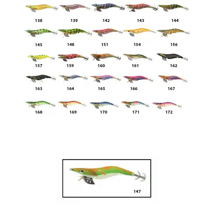 Captain 3014 Kalamar Zokası 12cm Crazy Squid Size 3.5  147