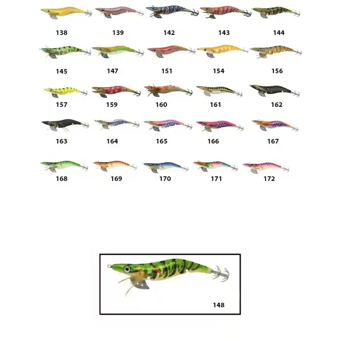 Captain 3014 Kalamar Zokası 12cm Crazy Squid Size 3.5  148