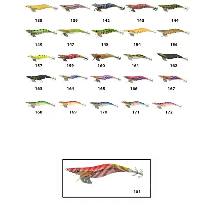 Captain 3014 Kalamar Zokası 12cm Crazy Squid Size 3.5  151