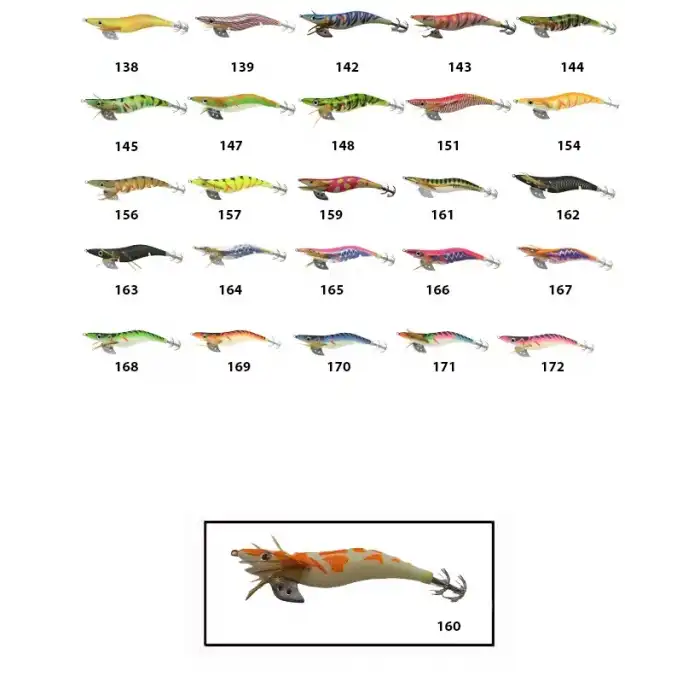 Captain 3014 Kalamar Zokası 12cm Crazy Squid Size 3.5 160