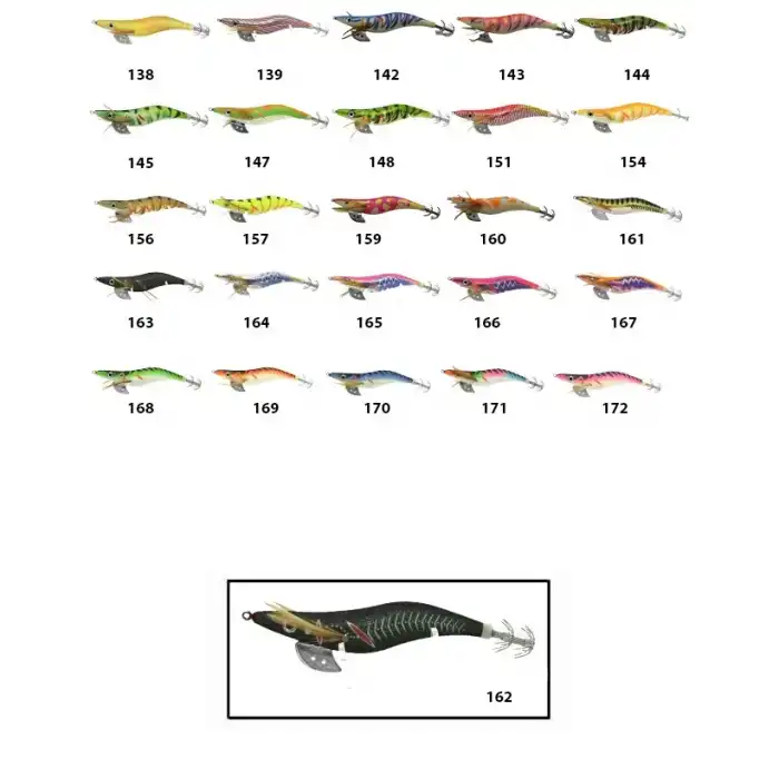 Captain 3014 Kalamar Zokası 12cm Crazy Squid Size 3.5  162