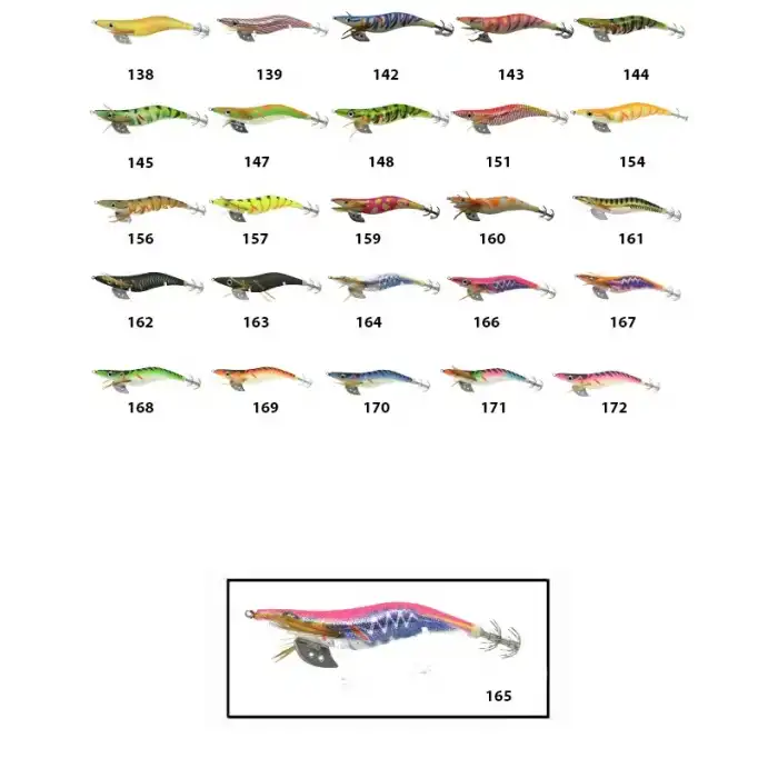 CAPTAİN 3014 KALAMAR ZOKASI 12CM CRAZY SqUİD SİZE 3.5  165