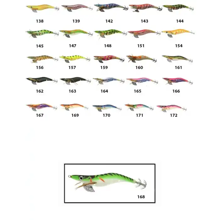 Captain 3014 Kalamar Zokası 12cm Crazy Squid Size 3.5  168