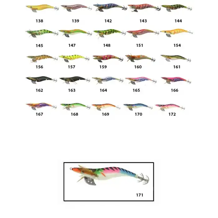 Captain 3014 Kalamar Zokası 12cm Crazy Squid Size 3.5  171