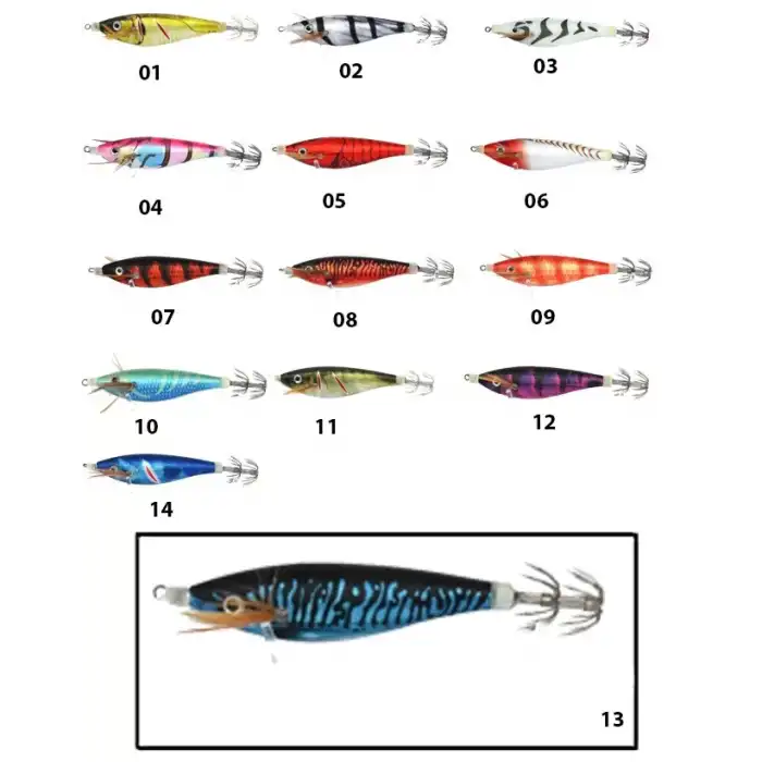 Captain 3015 Kalamar Zokası 7cm Toto Zogga Squid 13