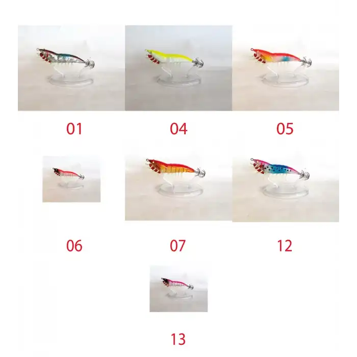 Captain 3018 Kalamar Zokası 10cm Crystal Glow Body Size 3.0 02