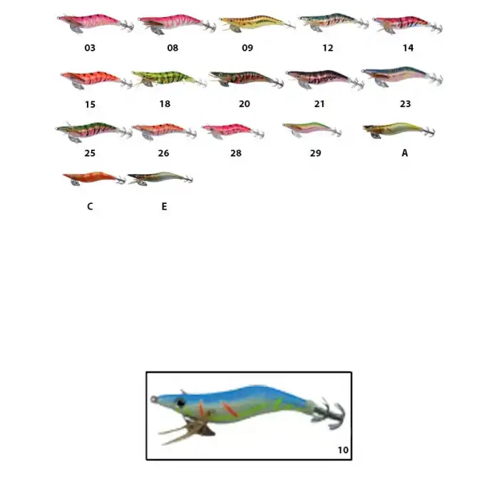 Captain 3023 Kalamar Zokası 11cm Japannes Squid Size 3.0  10