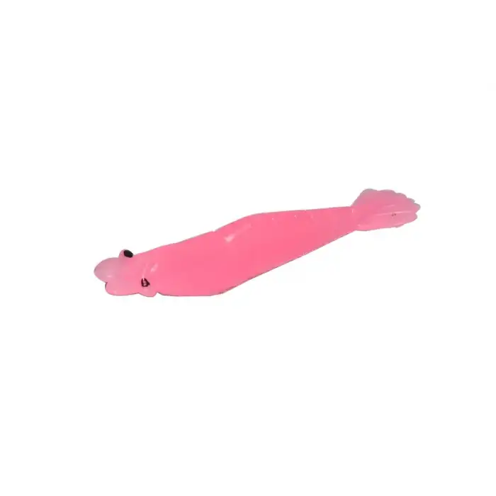 Captain 3056 Silikon Karides 8cm Suni Yem 5li Paket 002