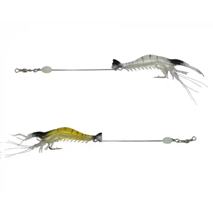 Captain 3063 Silikon Karides Takım 10cm Suni Yem 2li Set B