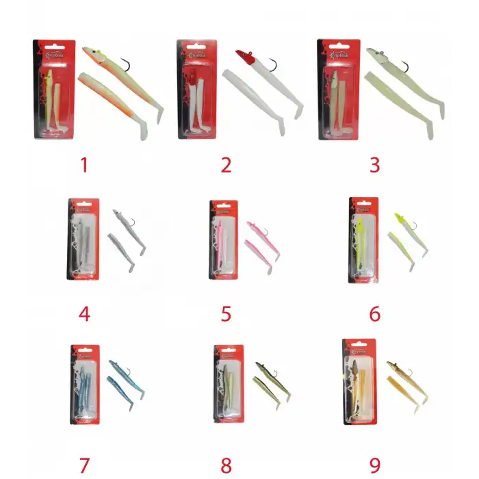 Captain 3071 Ultimate Sardine 12cm Levrek Silikonu 2li Suni Yem 3