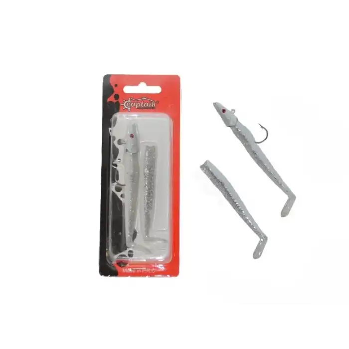 Captain 3071 Ultimate Sardine 12cm Levrek Silikonu 2li Suni Yem 4