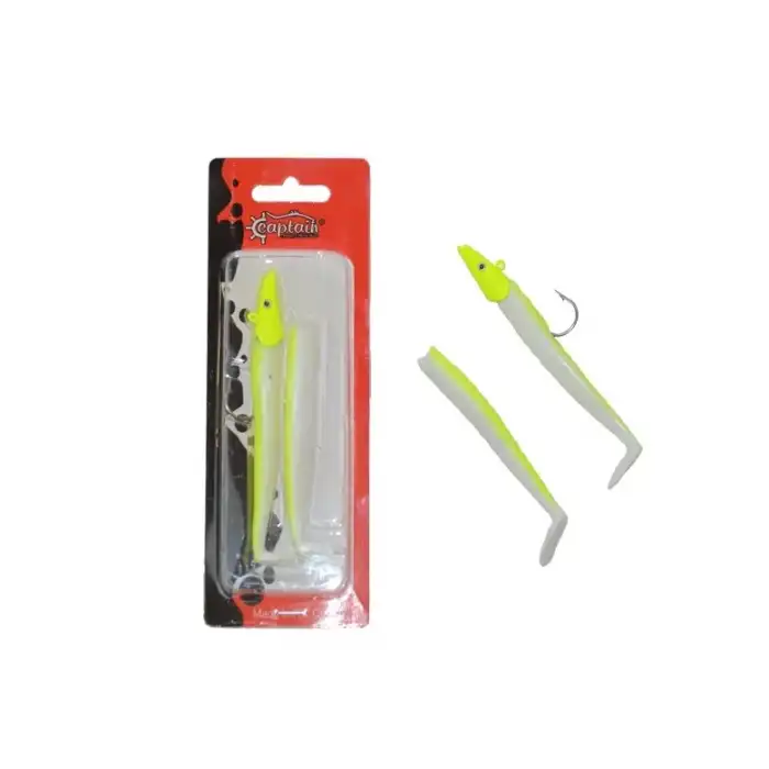 Captain 3071 Ultimate Sardine 12cm Levrek Silikonu 2li Suni Yem 6