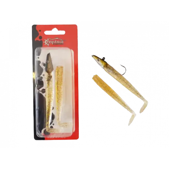 Captain 3071 Ultimate Sardine 12cm Levrek Silikonu 2li Suni Yem 9