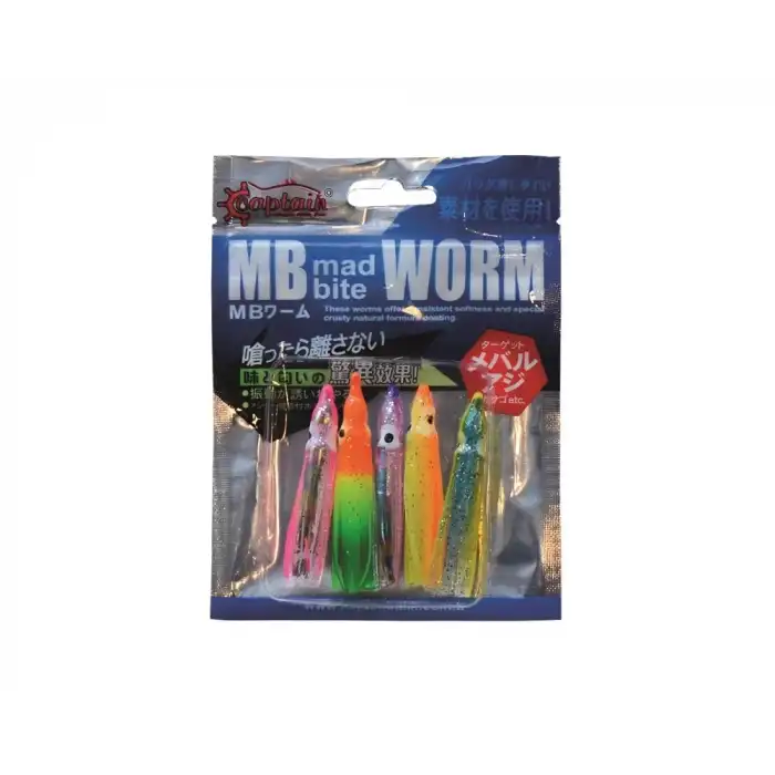 Captain 3529 Octopus Soft Sübye 5cm Silikon Suni Yem 5li Paket