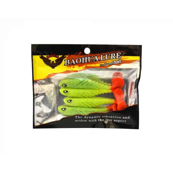 CAPTAİN 3557 VİPER SOFT 8.5CM LEVREK SİLİKONU 4LÜ PAKET SİLİKON YEM 1