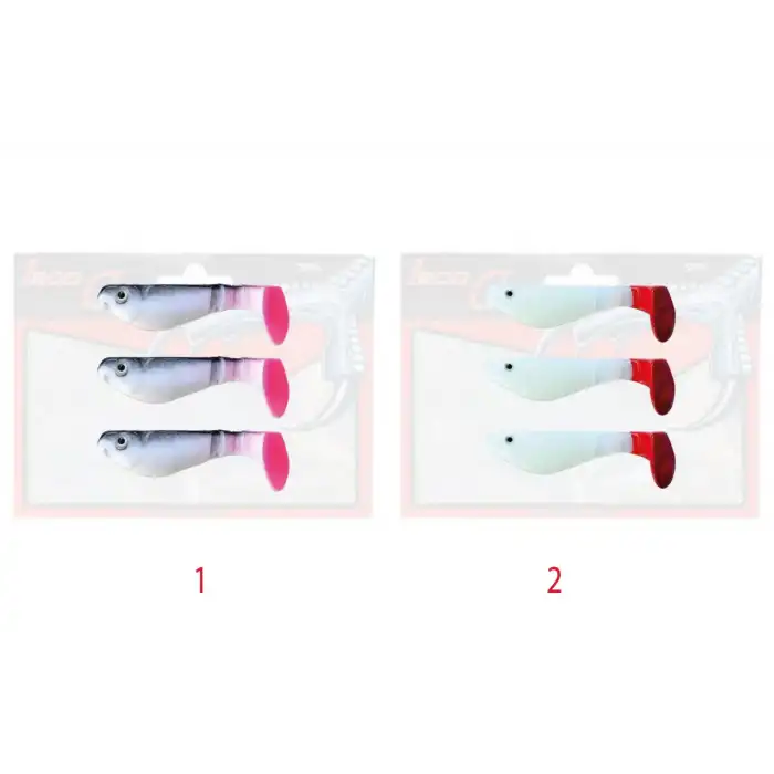 Captain 3573 Junior Killer Soft 5cm Levrek Silikonu 3lü Paket Suni Yem 1