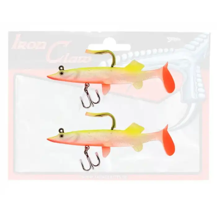 Captain 3583 Kingdom Areo TPA Soft 10cm Turna Silikonu 2li Suni Balık 1