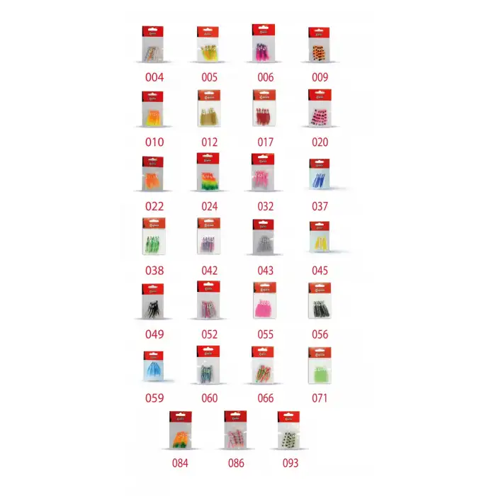 Captain 3593 Octopus Pride 5cm Ahtapot Sübye 5li Paket Suni Yem 004