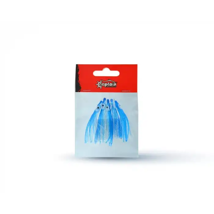 Captain 3593 Octopus Pride 5cm Ahtapot Sübye 5li Paket Suni Yem 059