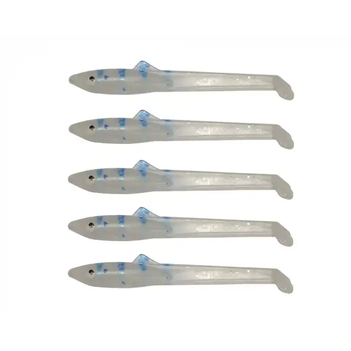 Captain 3596 Elegant 5.5cm Silikon Zargana 5li Paket Suni Yem 12