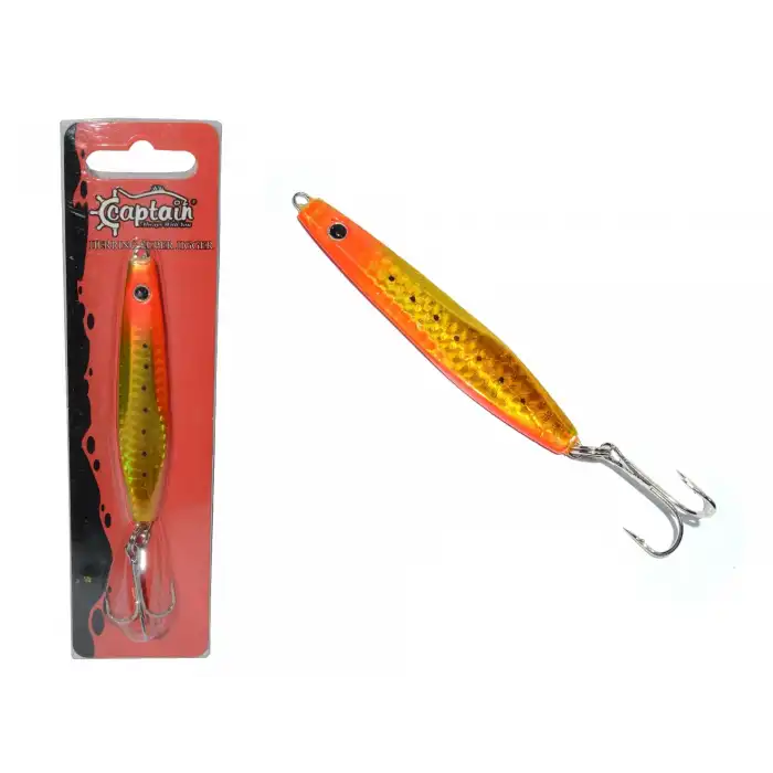Captain 3621 Herring Süper Jigger 40gr Light Jig Suni Yem OranSilver
