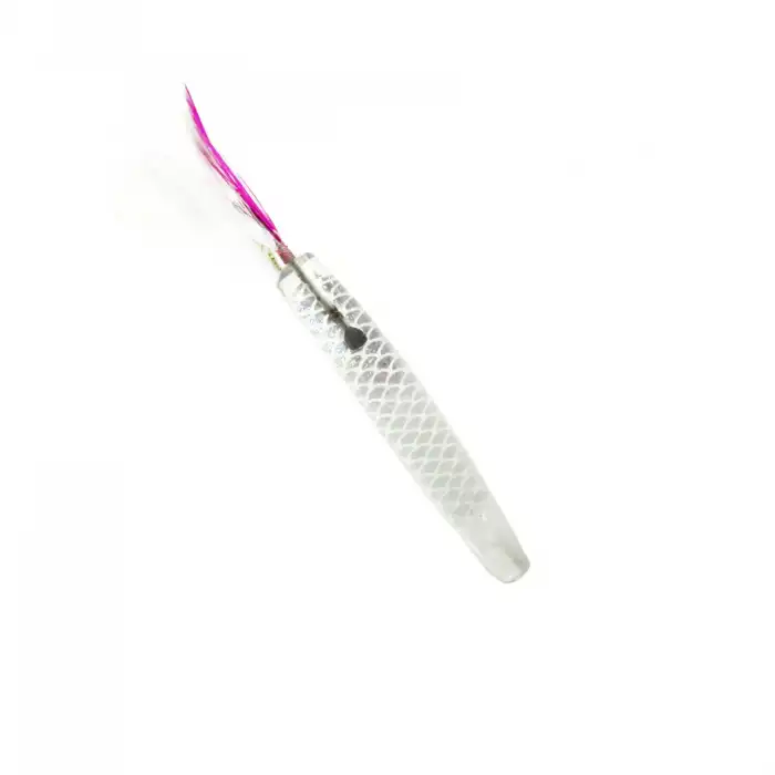 Captain 3626 Feather Jig 7.5cm Silikon Suni Yem 2li Paket Transparan