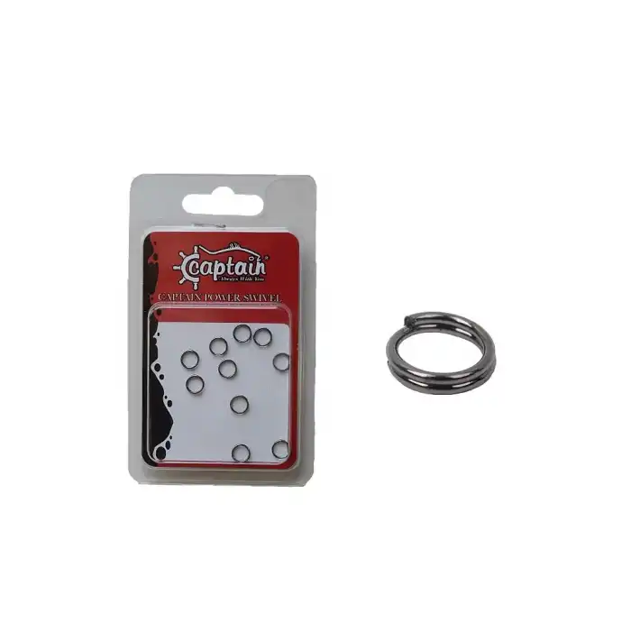 Captain 5140 Kaşık Halkası 10lu Paket Black Nikel 0.5 mm