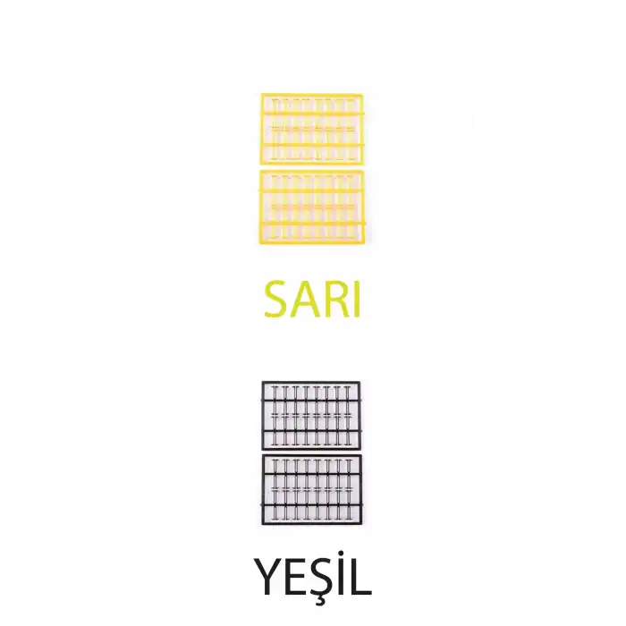 Captain 7625 Boili Stoperi 64lü Set Yeşil