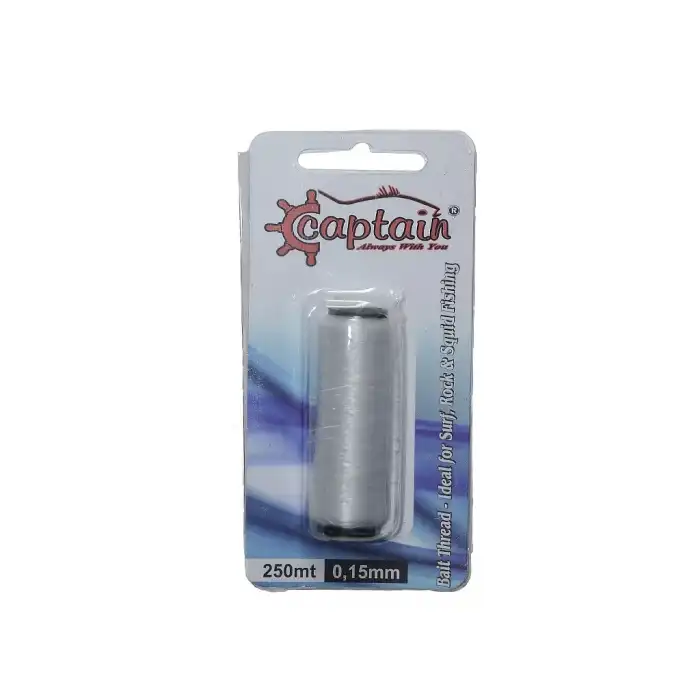 Captain 7651 Yem Sarma İpi 250mt Canlı Yem İçin Elastik İp 0.15mm