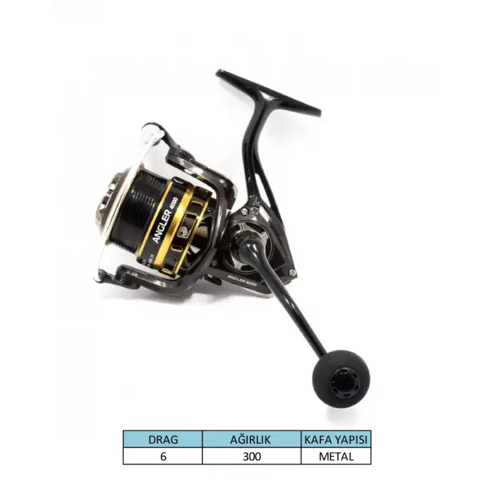 Captain Angler 4000 Spin Makine 7+1 BB
