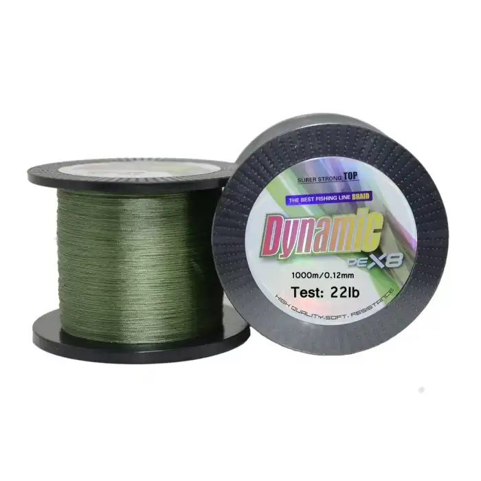 Captain Dynamic PE 8 Örgü İpi Misina 1.000mt Yeşil 0.12 mm