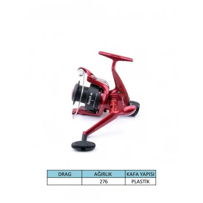 Captain Karnak 4000 Olta Makinesi 1 BB Kırmızı