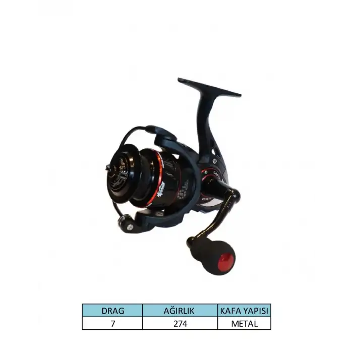 Captain Neon 3500 Spin Makine 8+1 BB