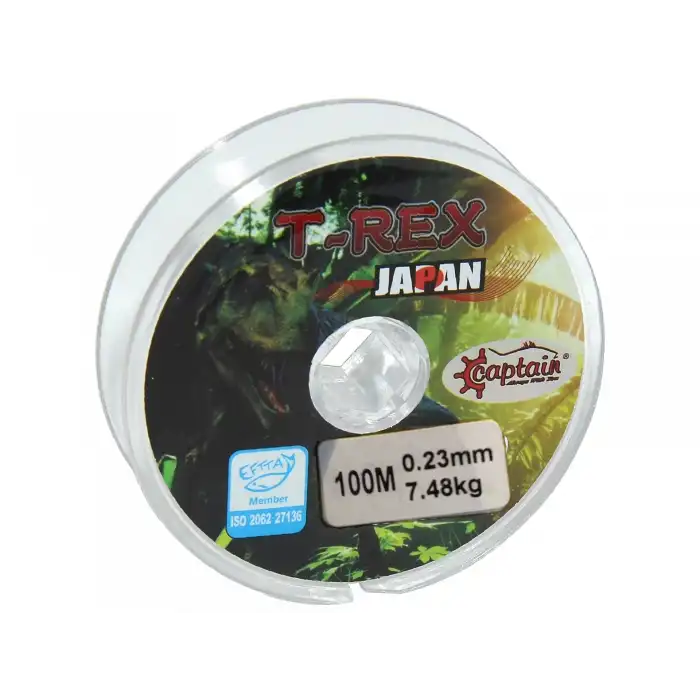 Captain TRex 100mt Monofilament Misina Beyaz 0.23 mm