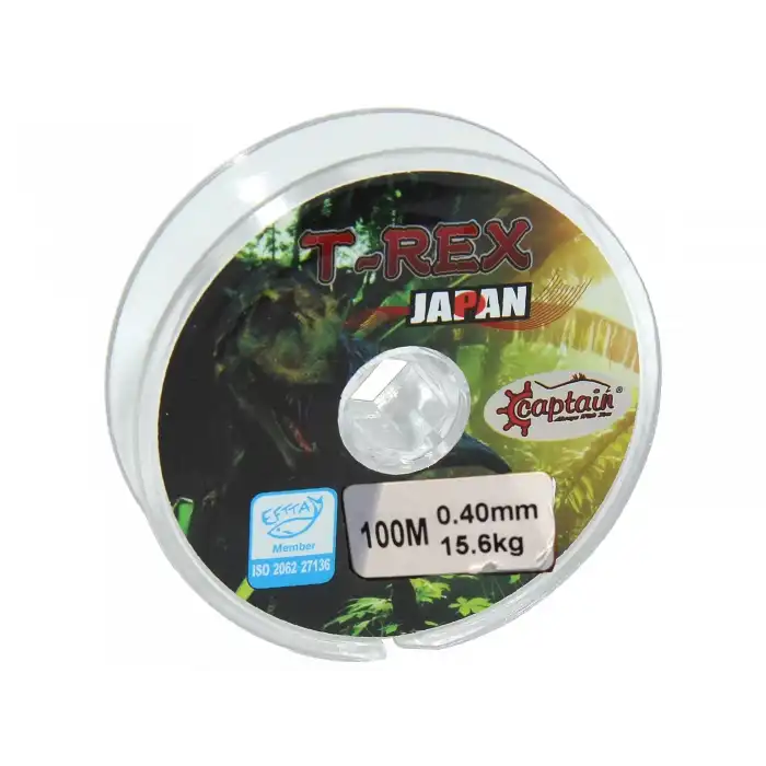 Captain TRex 100mt Monofilament Misina Beyaz 0.40 mm