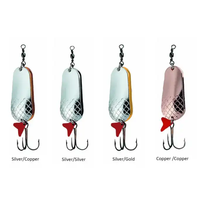 Dam Effzett Twin Spoon 6.5 cm 30 gr Sinking Kaşık Dam-Copper-Copper