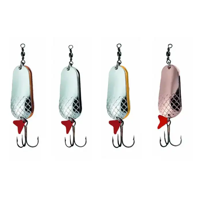 Dam Effzett Twin Spoon 6.5 cm 30 gr Sinking Kaşık Dam-Silver-Copper