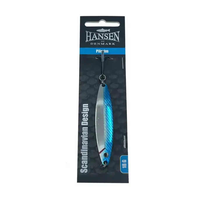 HANSEN PİLGRİM 7.8CM 18G SİLVER/BLUE KAŞIK