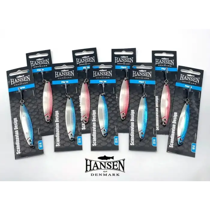 HANSEN PİLGRİM 7.8CM 18G SİLVER/BLUE KAŞIK