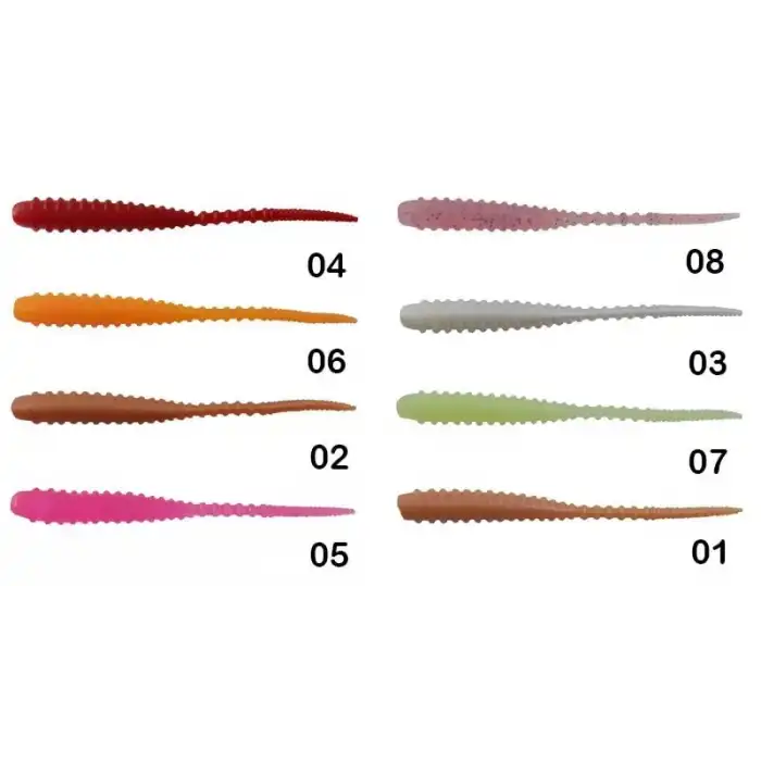 Kendo Karides Kokulu LRF Silikonu 2 ınch Suni Yem Kendo-04