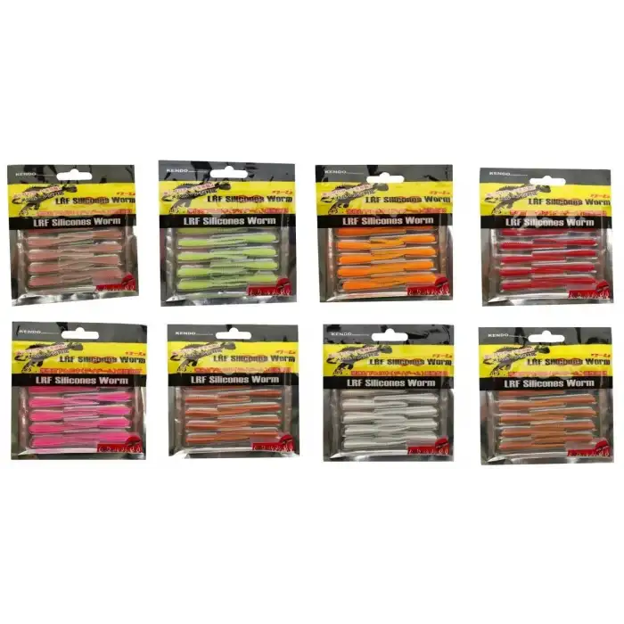 Kendo Karides Kokulu LRF Silikonu 2 ınch Suni Yem Kendo-06
