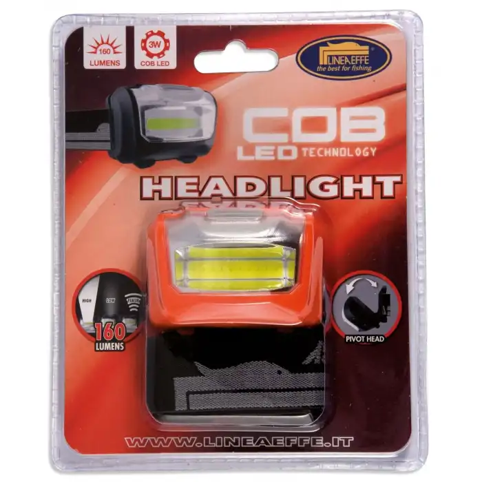 Lineaeffe Lambada Da Testa 1W Led 2W White Led-2W Red Cob Kafa Lambası