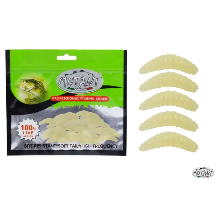 Mutant 3515 Miracle Aromalı Worm 2cm Silikon Suni Yem 30lu Paket 01