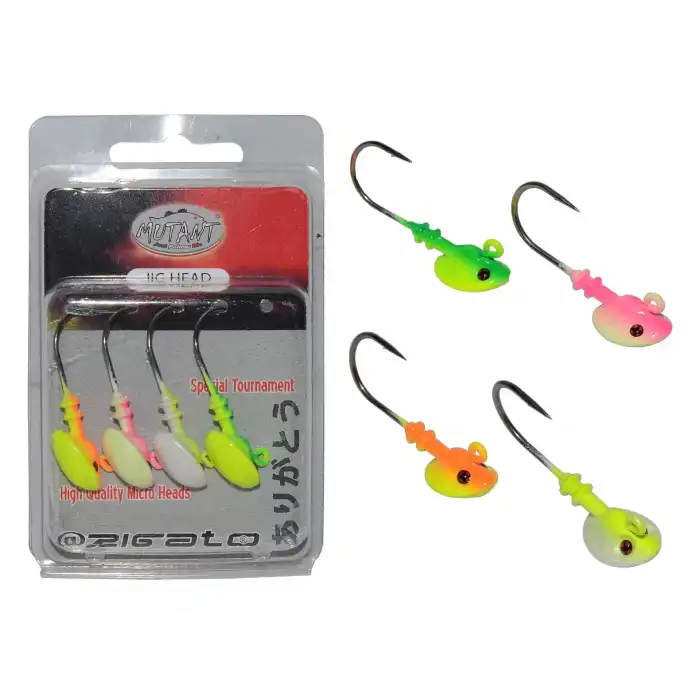 MUTANT 6411 JİG HEAD RİGATO STUNNER 4LÜ MİX SET 10 GR
