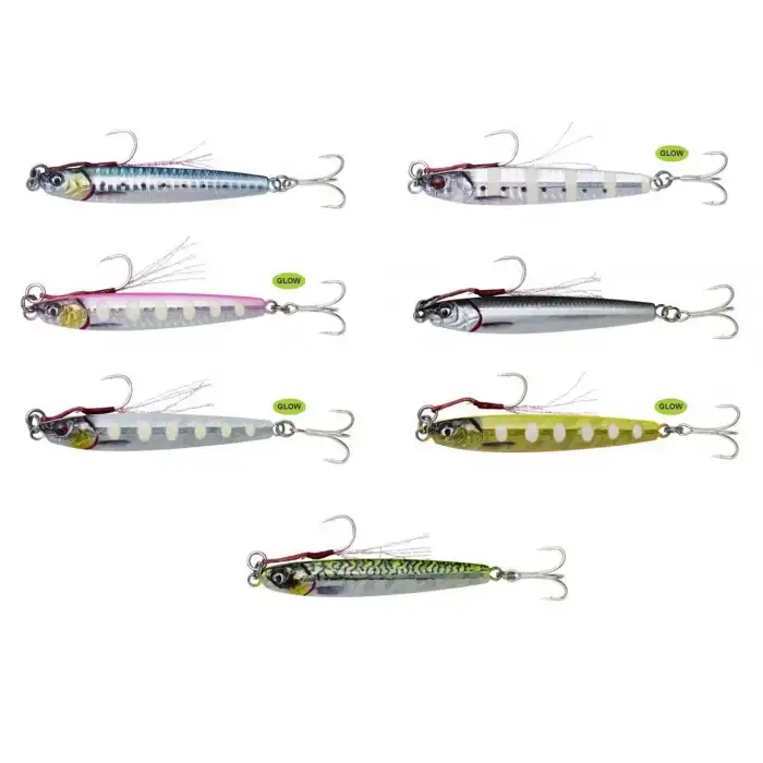Savage gear 3D Jig Minnow 20 gr 7,5 cm Suni Yem Savage gear-Flash Minnow