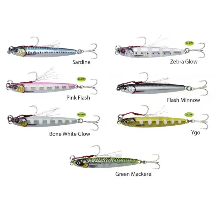 Savage gear 3D Jig Minnow 40 gr 9,3 cm Suni Yem Savage gear-Flash Minnow